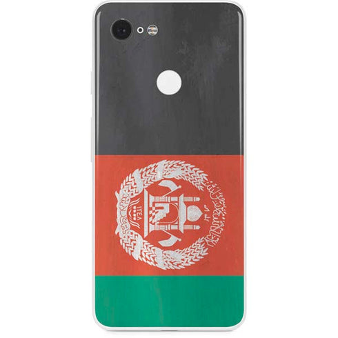 Afghanistan Flag Distressed Google Pixel 3 Skin